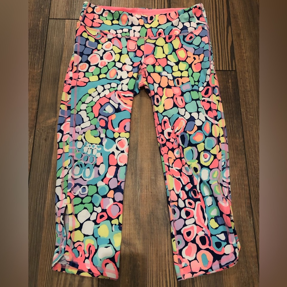 Lilly Pulitzer Luxletic Leggings Gypsy Jungle Print Size M